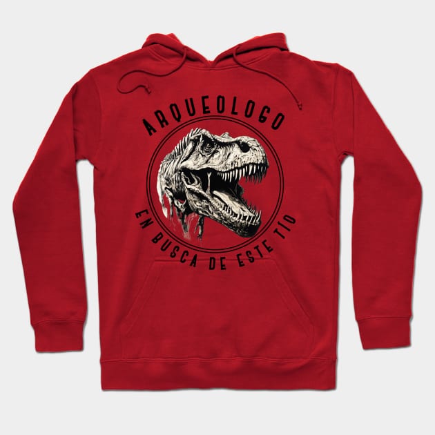 Arqueologo oscuro Hoodie by Micapox